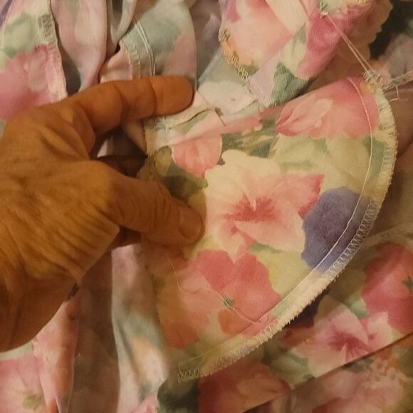 COPY - Vintage. Cottagecore Penbrooke Lane vintage dress 12 - Picture 7 of 10